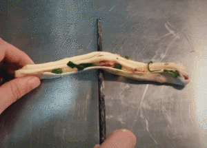 疫情期间适合做的奶香培根葱花馒头。