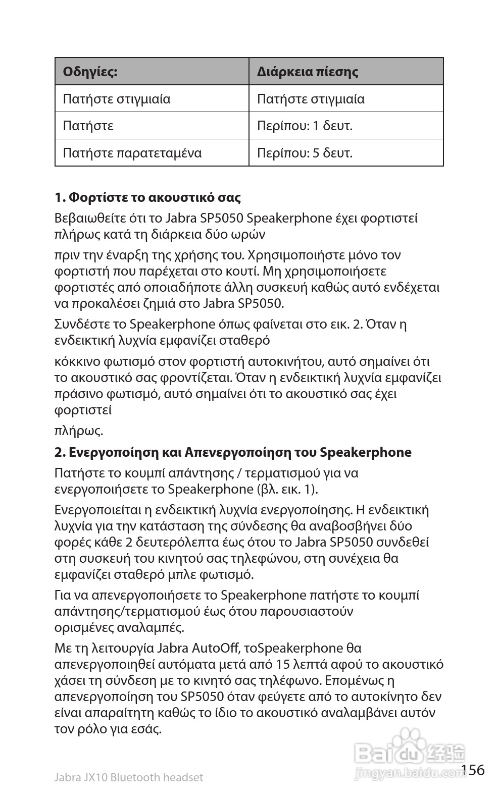 捷波朗SP5050蓝牙耳机使用说明书:[16]