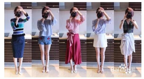 夏季夏短T、短裙搭配规则，女生们穿衣搭配细节