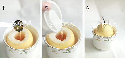 蜂蜜炖雪梨的简单做法