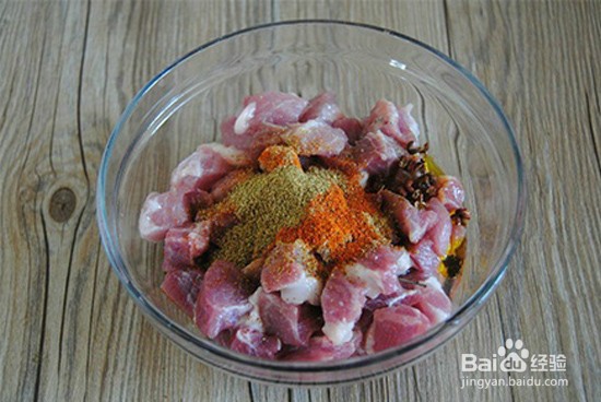 孜然牙签肉怎么做？