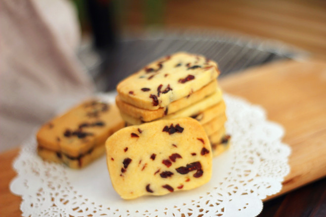 蔓越莓饼干的做法