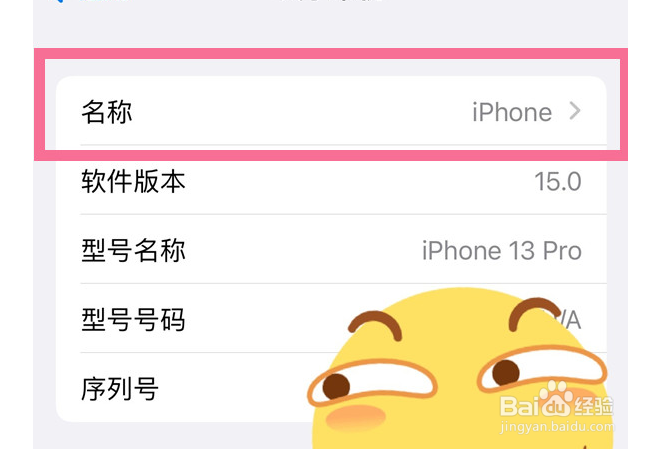 苹果13怎样更改热点名称