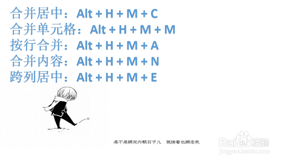 excel如何合并单元格?