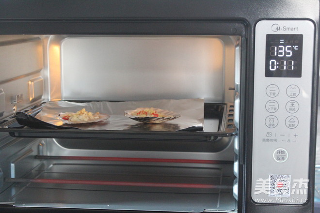 蒜蓉烤扇贝的做法