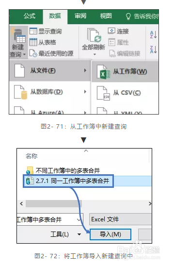 同一个工作簿中的多表合并