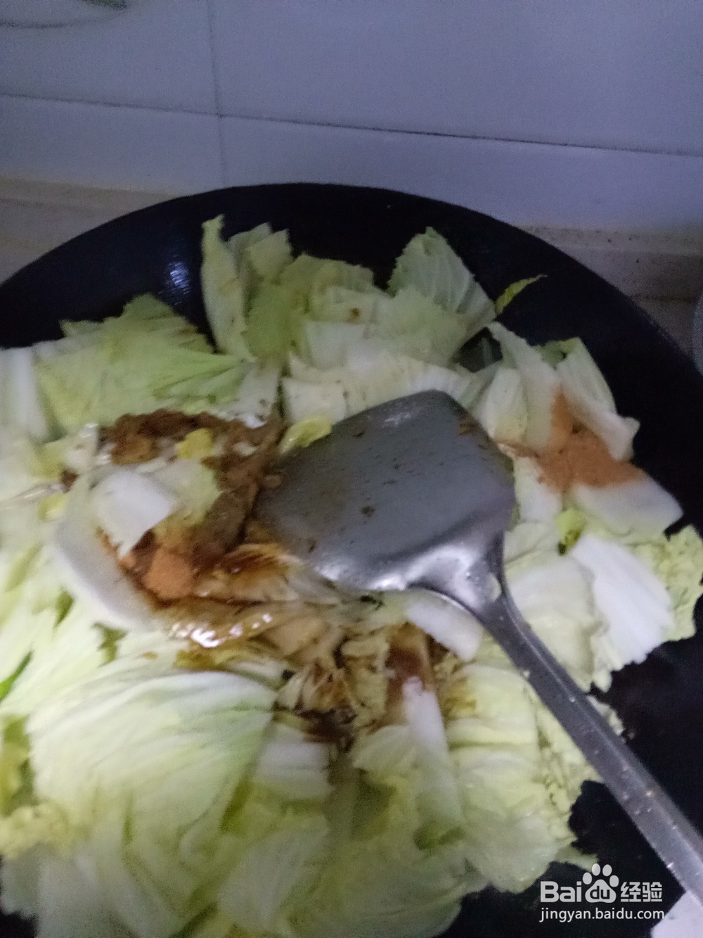 家常油渣炒白菜