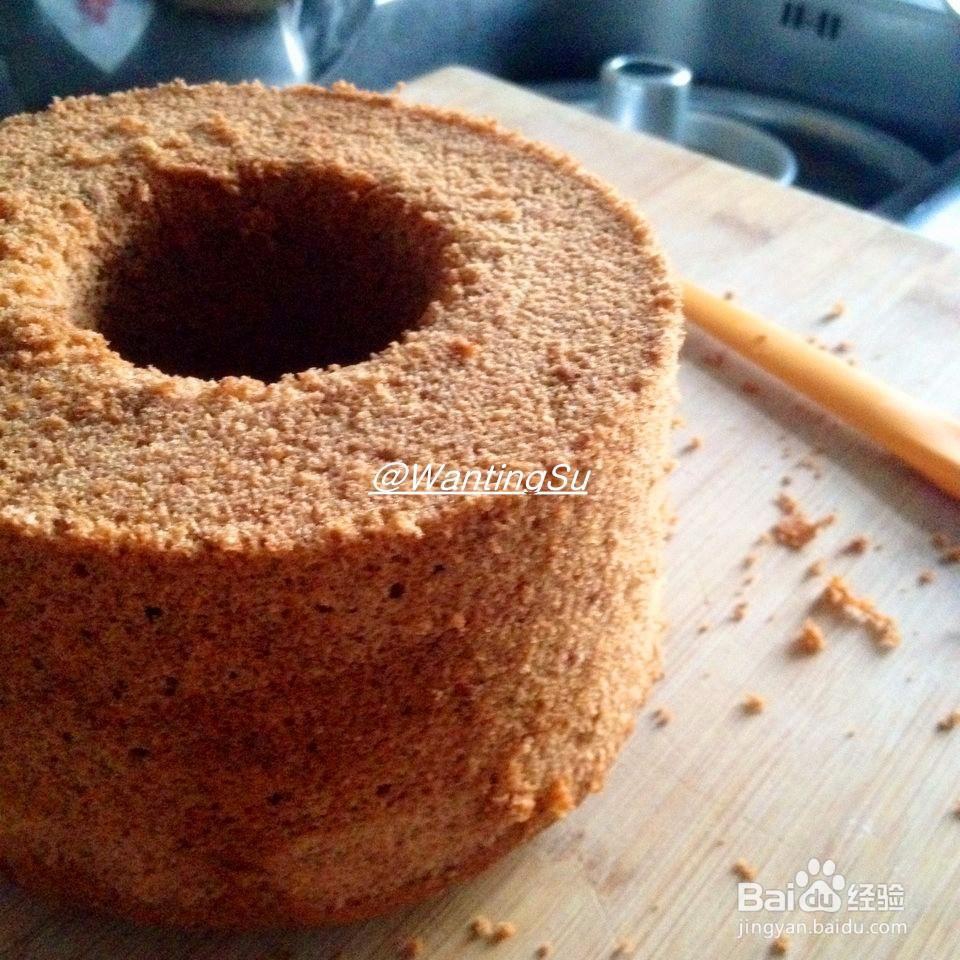 味美鲜香的巧克力酱肉桂戚风