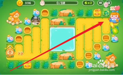 保卫萝卜4绿野奇缘44关攻略图解法攻略