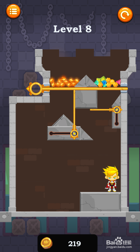 Pins Hero Rescue的Level 8如何通关?