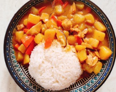咖喱鸡肉饭怎么做