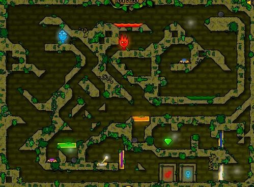 火娃冰娃闯关记第24关