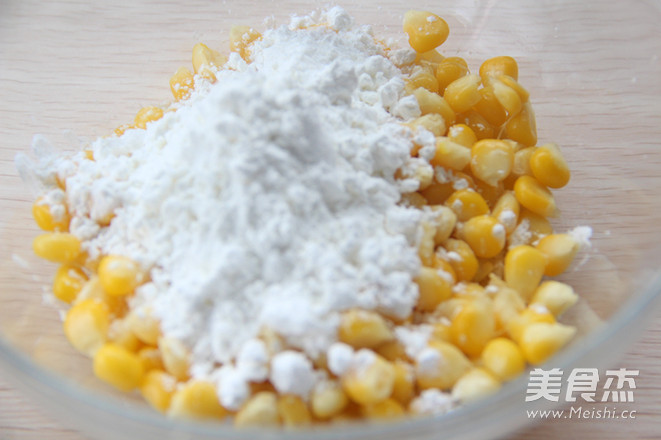 咸蛋黄炸玉米粒