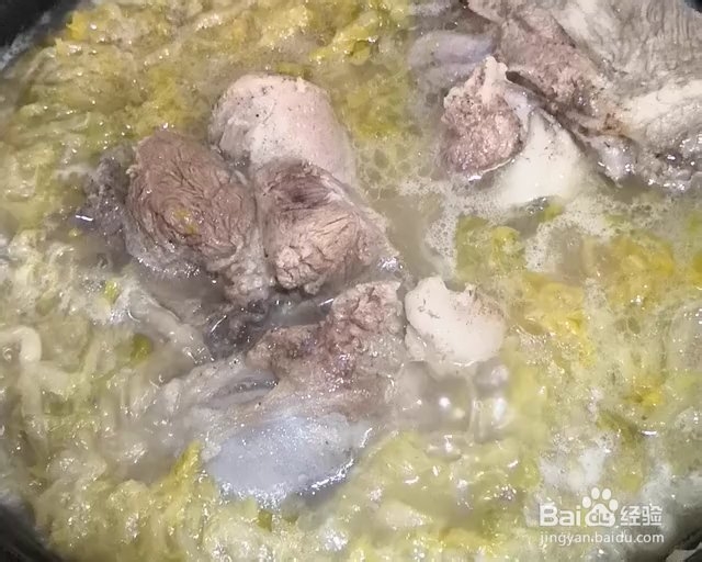 孩子爱吃的大棒骨酸菜