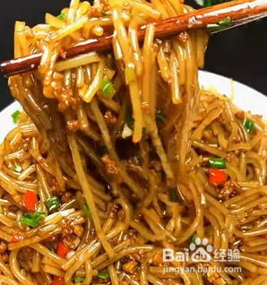 如何炒出超级下饭的肉末粉条