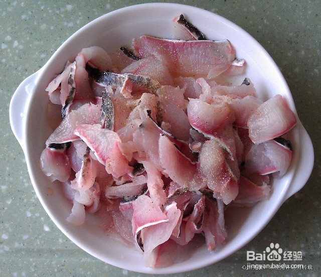 黑鱼二吃之雪菜春笋溜鱼片