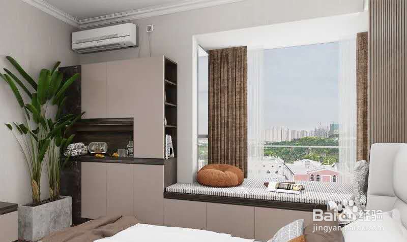 飘窗设计，充分利用空间