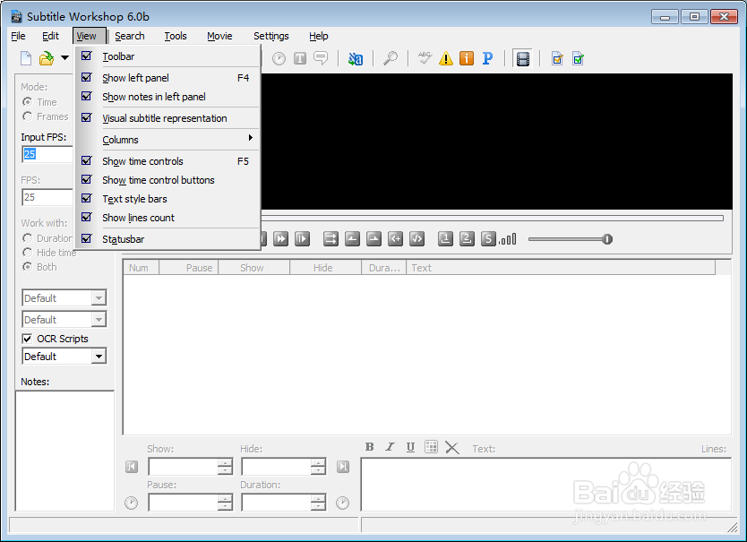 SubtitleWorkshop电影字幕软件如何安装的