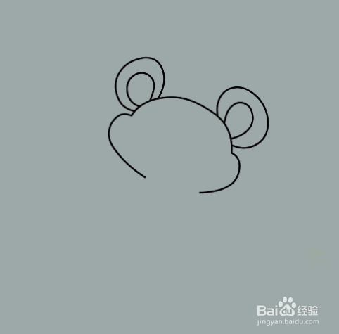 如何手工画爱吃的老鼠简笔画？
