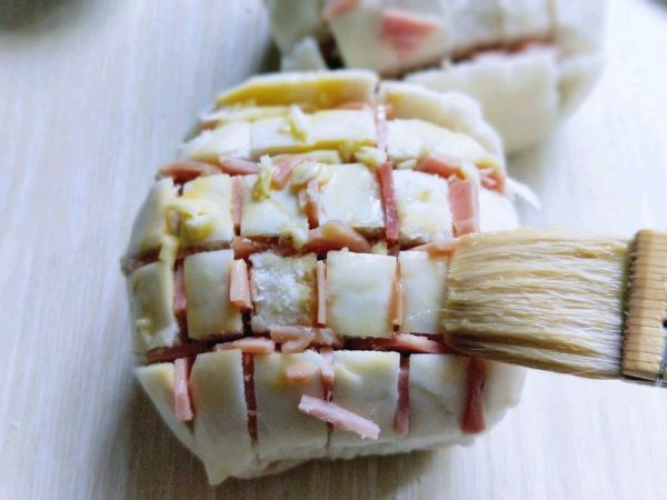 芝士火腿开花馒头