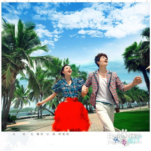 三亚在哪里拍婚纱照可以拍椰树和大海