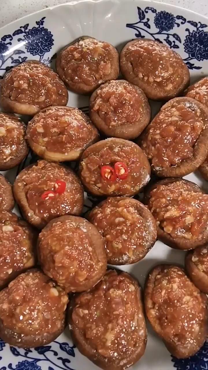 香菇酿肉怎么做