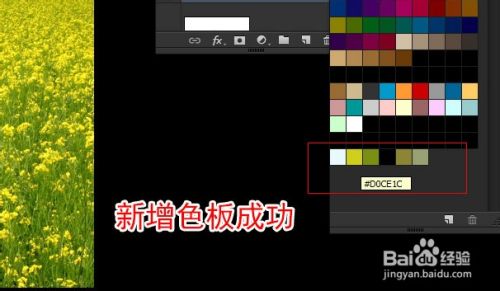 Photoshop从图片提取配色方案 自定色板方法教程