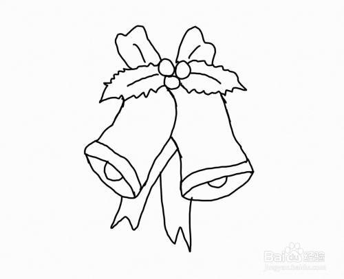 怎么画彩色简笔画铃铛?