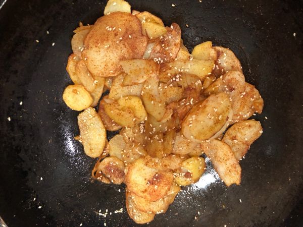 香煎孜然土豆片