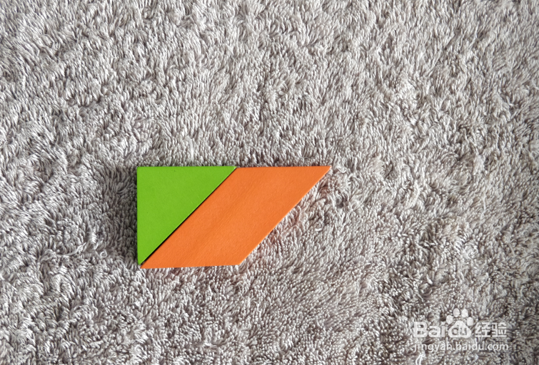 用九巧板拼图玩具怎样拼一艘货轮?