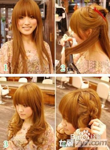 初夏唯美气质编发教程 简单DIY公主发型