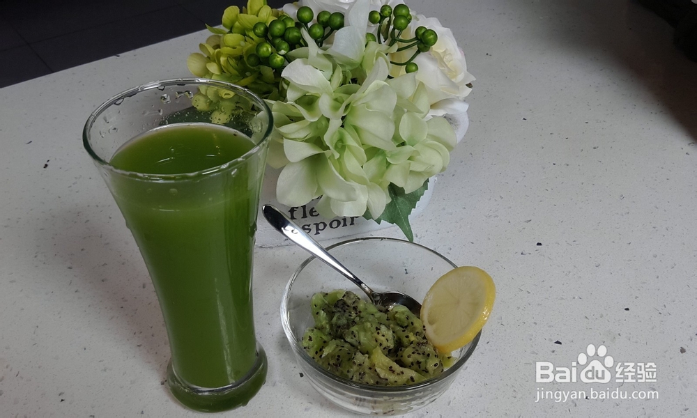 SKG9999原汁机食谱——美容圣品猕猴桃汁做饭