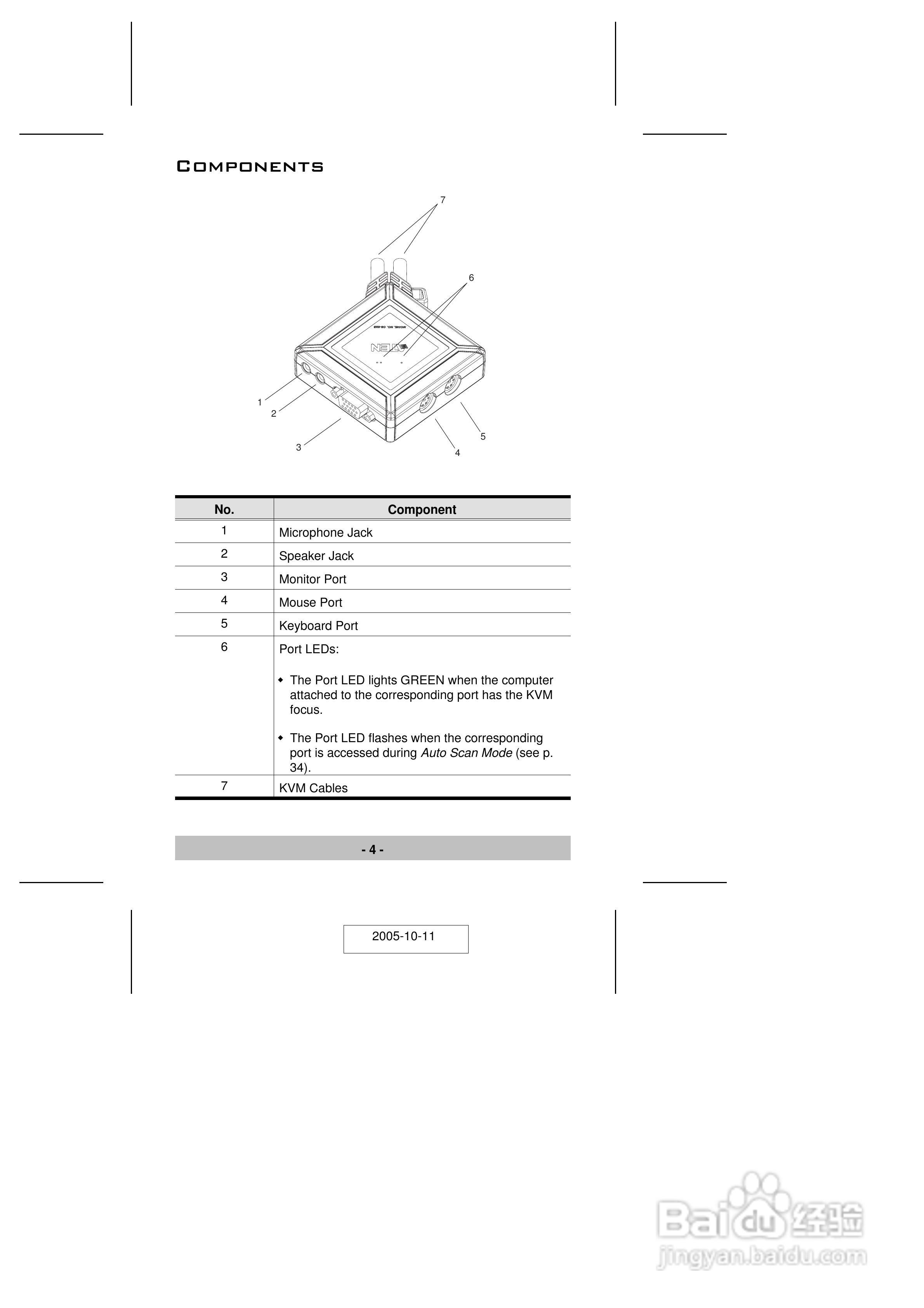 宏正CS62B型多电脑切换器说明书
