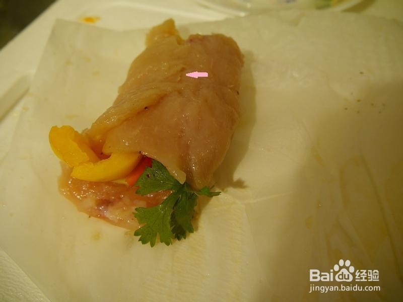 起士甜椒鸡肉卷(孕妇食谱)