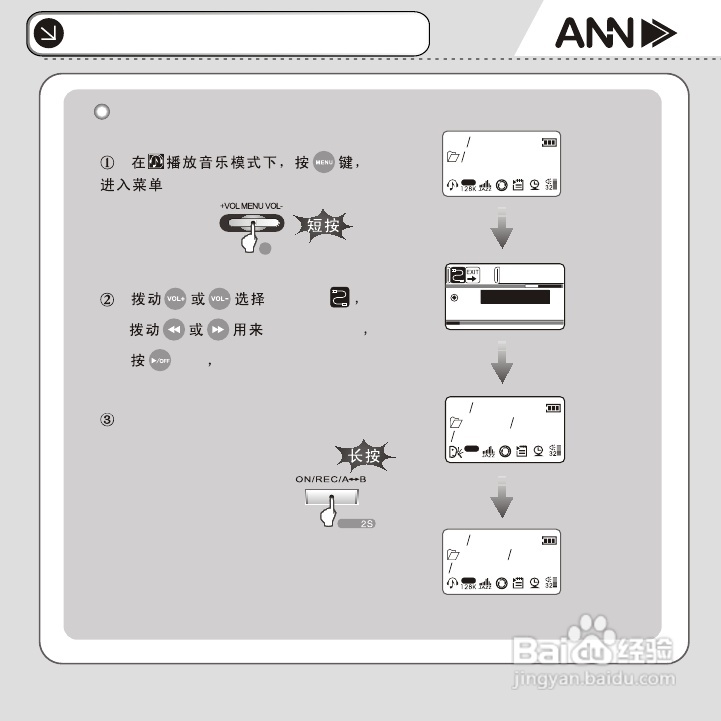 ANN FM-60播放器用户手册:[3]