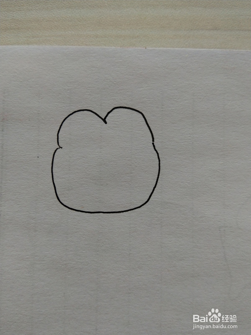 米奇的简笔画怎么画