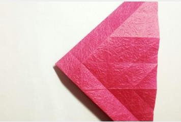 简单又漂亮卷心玫瑰花的折法