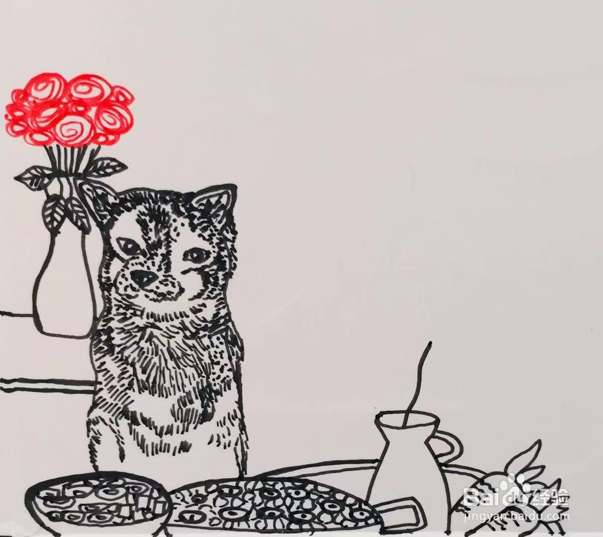 插画教程之拉布拉多犬和中华田园犬