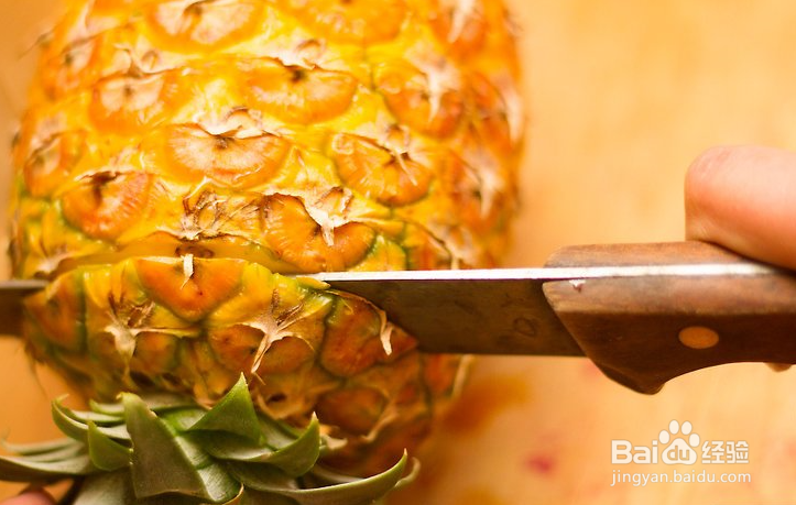削菠萝的技巧