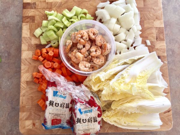 上汤鲜虾娃娃菜