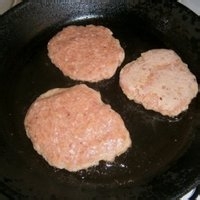 汉堡肉的做法
