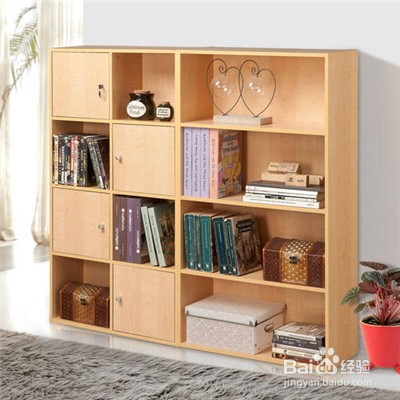 四层书架的特点及安装方法