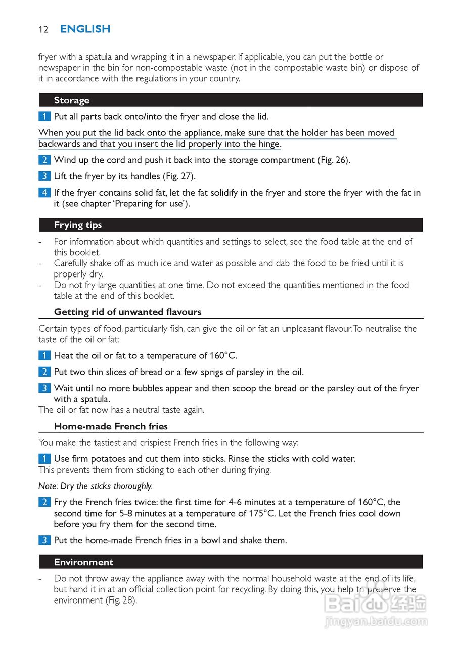 philips HD6180电炸锅说明书:[1]