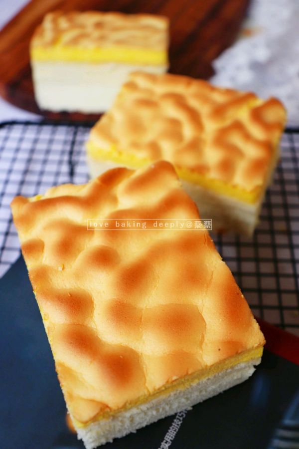 切块虎皮蛋糕❗不用担心如何消耗蛋清
