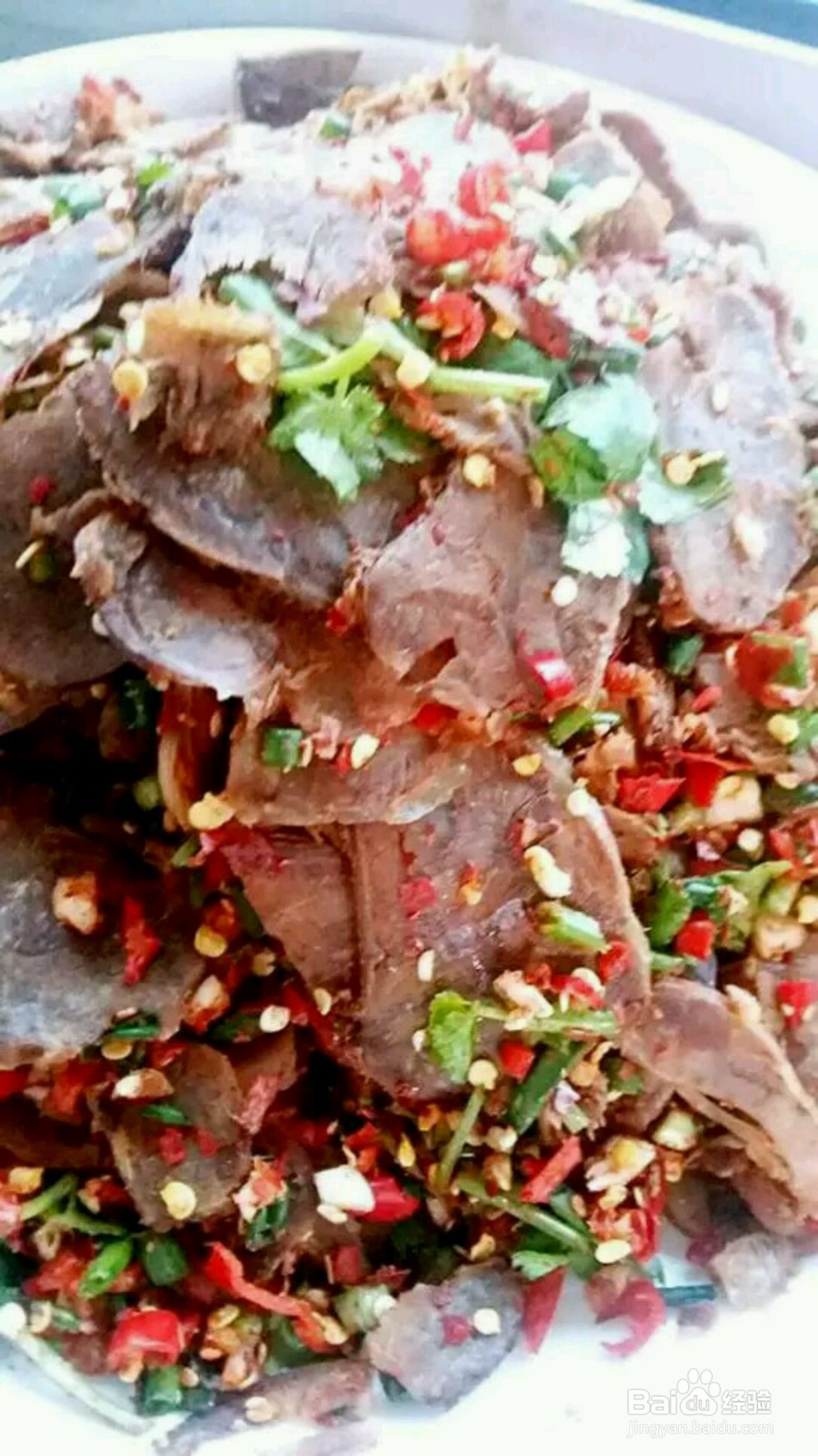 一一干拌麻辣牛肉的做法