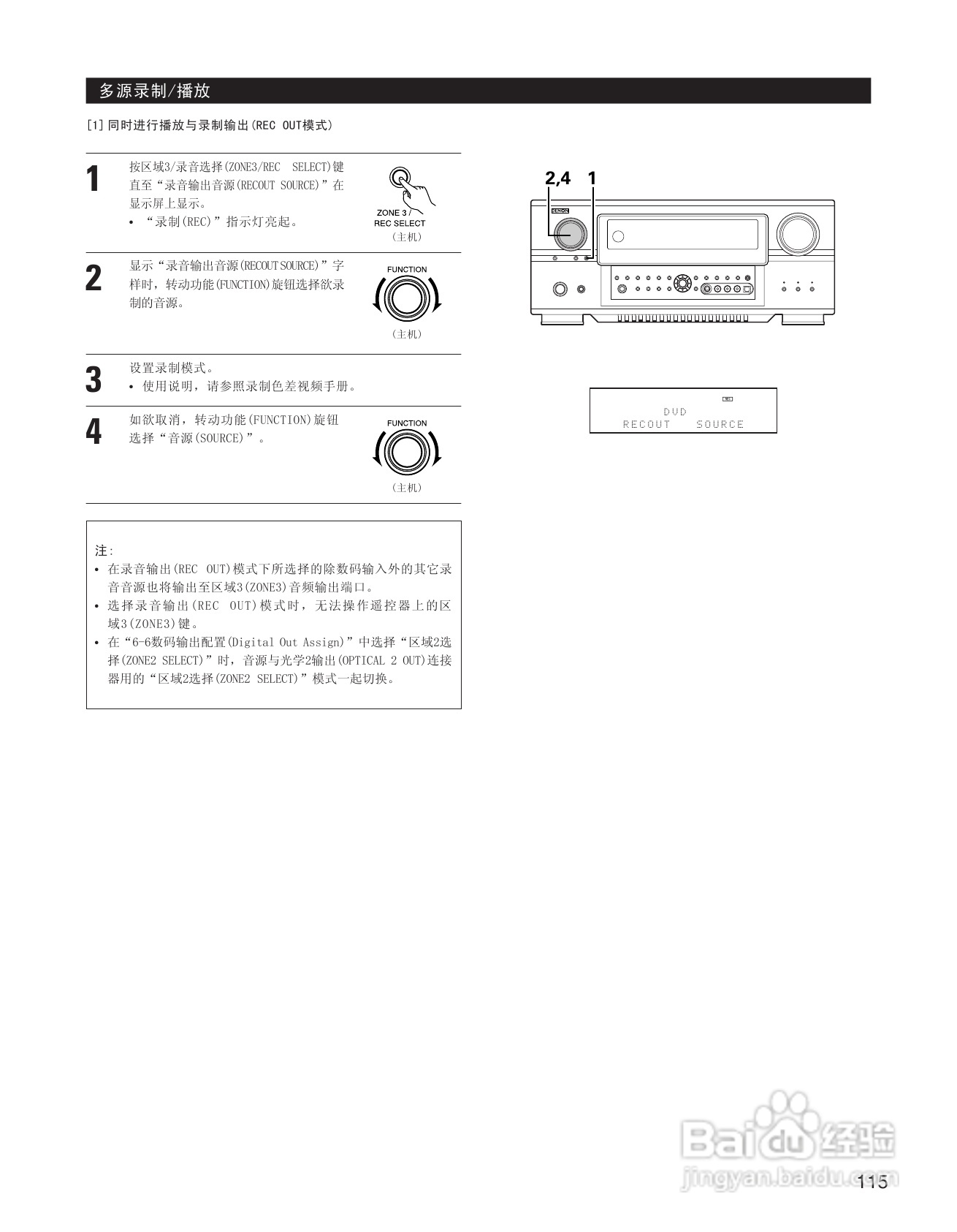 天龙AVC-A11XV 环绕音效扩大机说明书:[6]