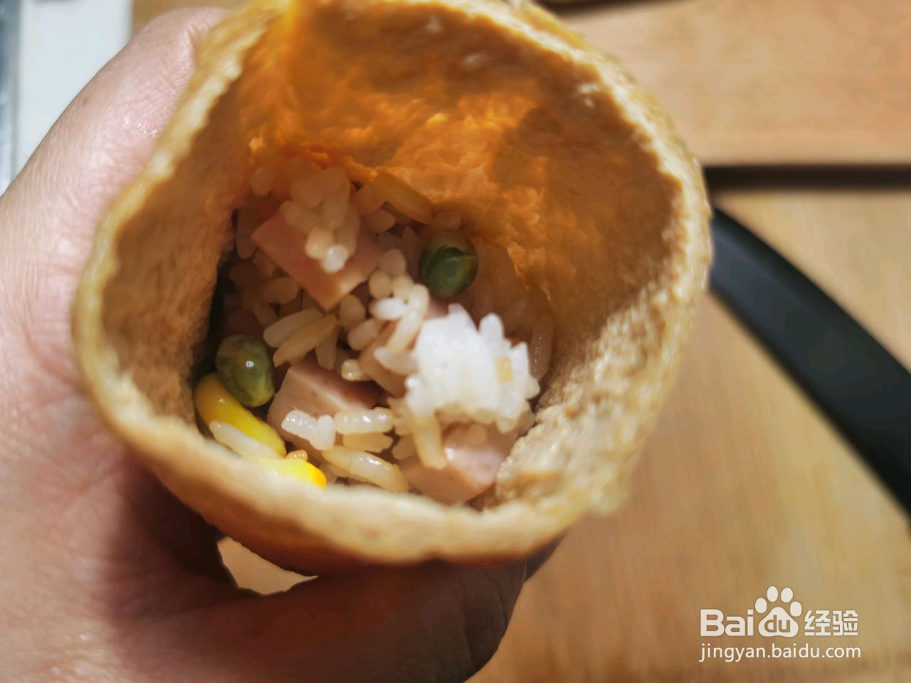 福气满满福袋炒饭的做法