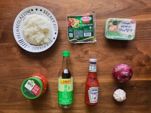 韩式泡菜炒饭的做法