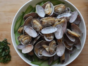 夏天必备的蒜蓉花甲