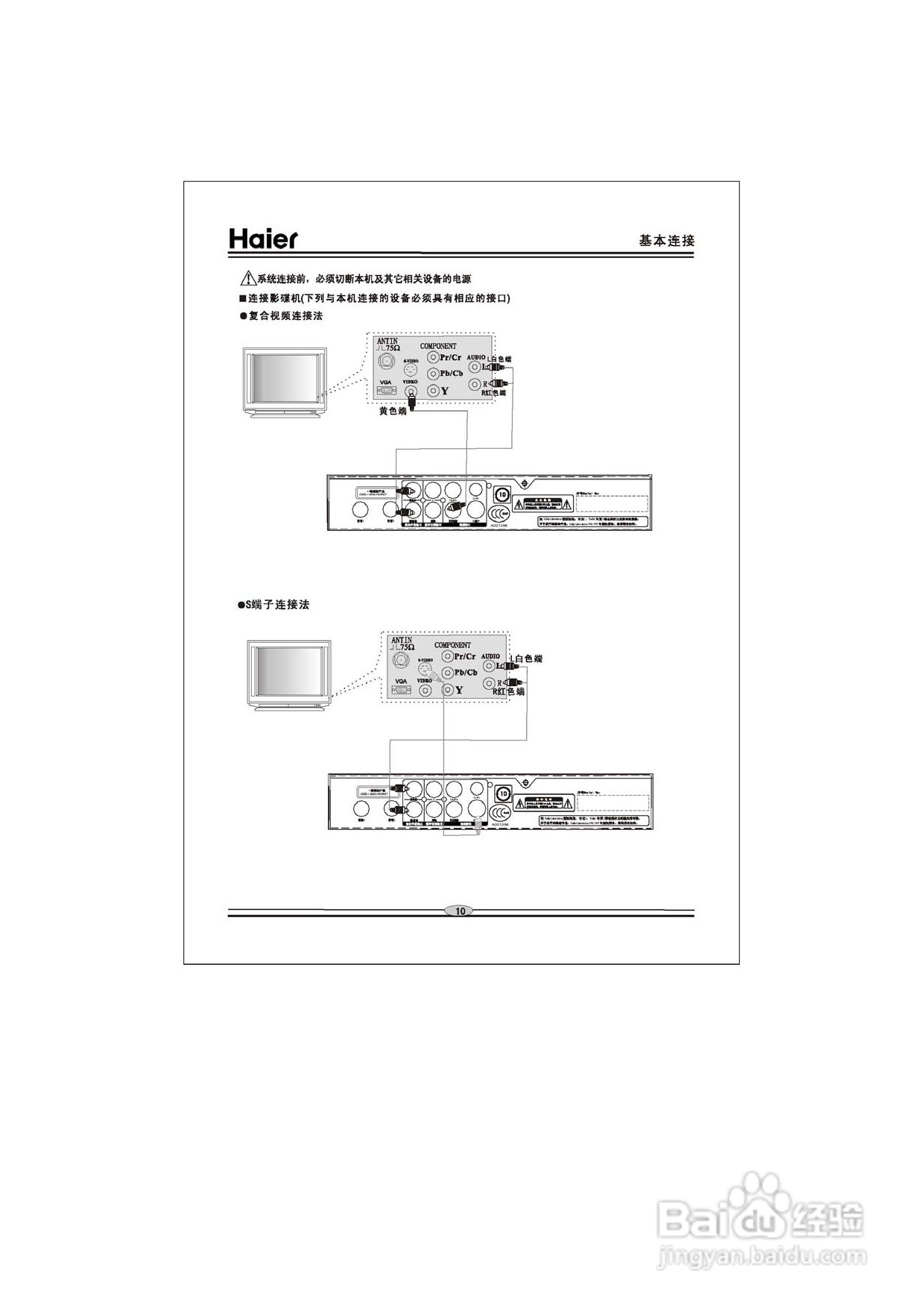 海尔DVD-H2256影碟机使用说明书:[1]
